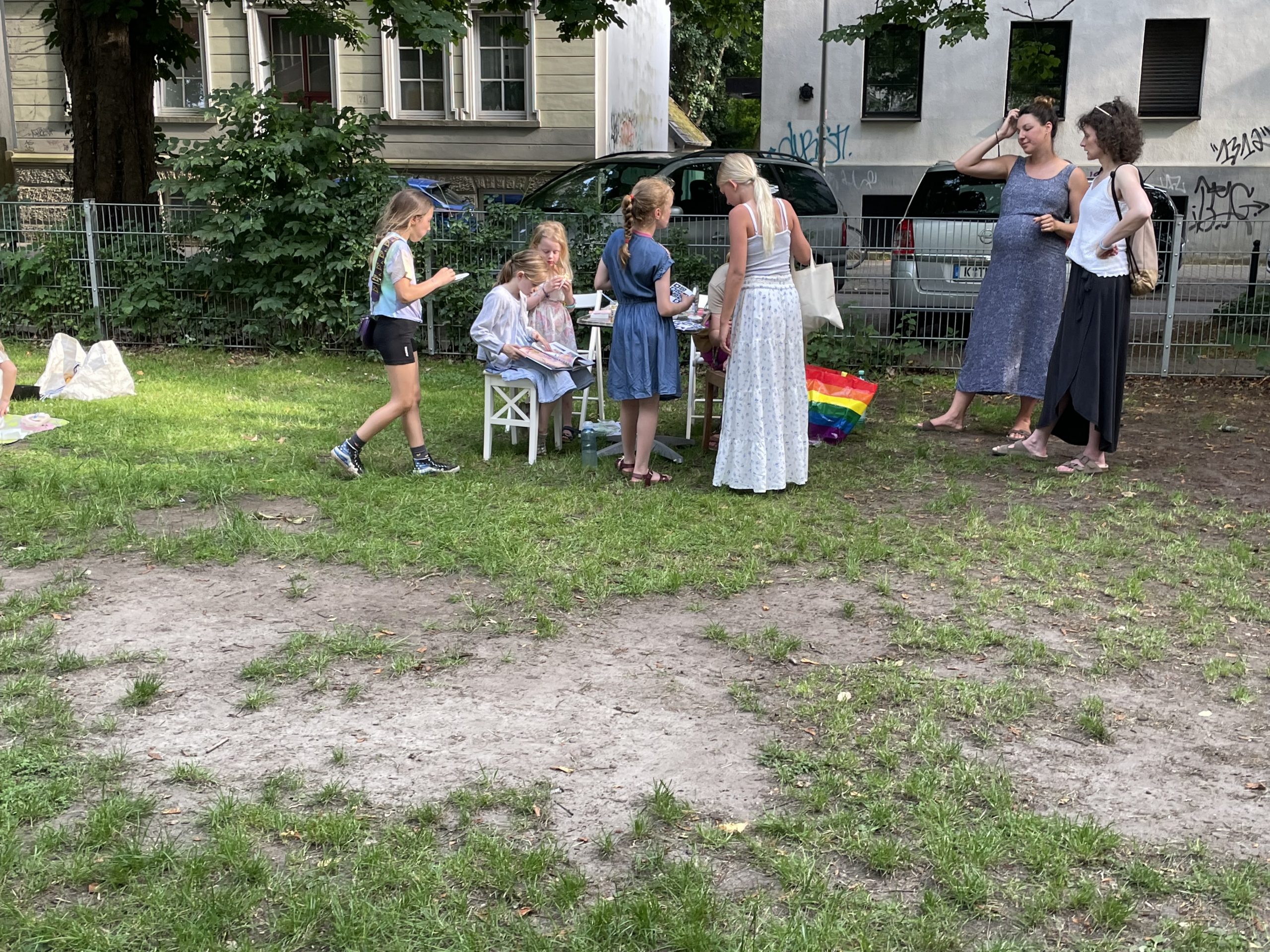 Nachtrag zum kleinen Sommerfest mit Kinderflohmarkt im Katharinenviertel