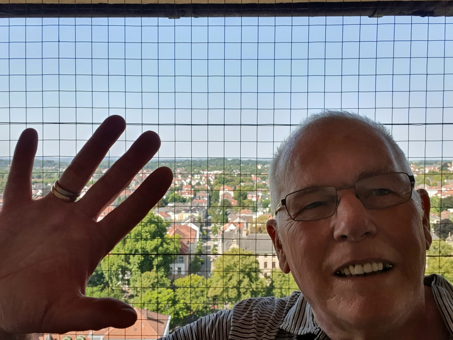 Das Katharinenviertel vom Turm der Katharinenkirche