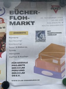 Bücherflohmarkt bei CVJM im Viertel