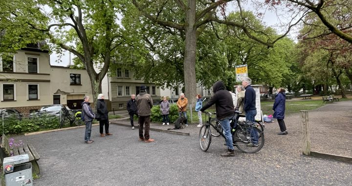 Rückblick auf vogelkundlicher Führung im Katharinenviertel am Sonntag, den 19.04.26